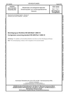 VDI VDI 4255 BLATT 1 BERICHTIGUNG