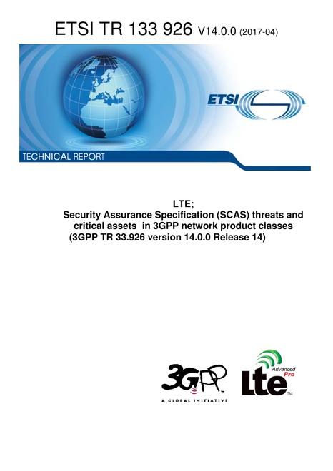 ETSI TR 133 926