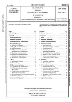 VDI VDI 2053 BLATT 1