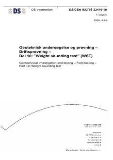 DANSK DS/CEN ISO/TS 22476-10