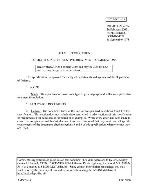 MIL MIL-DTL-24577A
