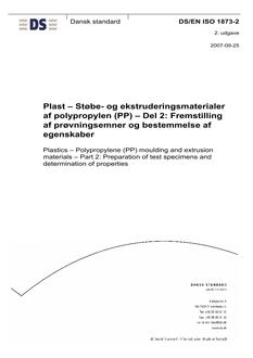 DANSK DS/EN ISO 1873-2