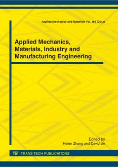 Applied Mechanics, Materials, Industry and Manufacturing Engineering