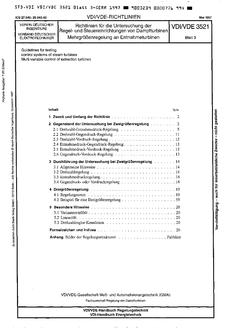 VDI VDI/VDE 3521 BLATT 3