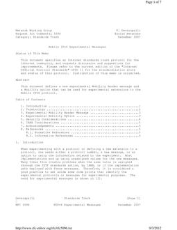 IETF RFC 5096