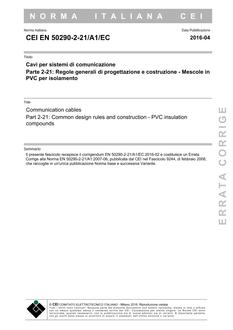 CEI EN 50290-2-21