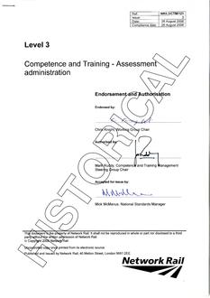 NR NR/L3/CTM/121 ISSUE 3
