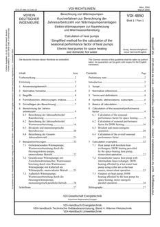 VDI VDI 4650 BLATT 1