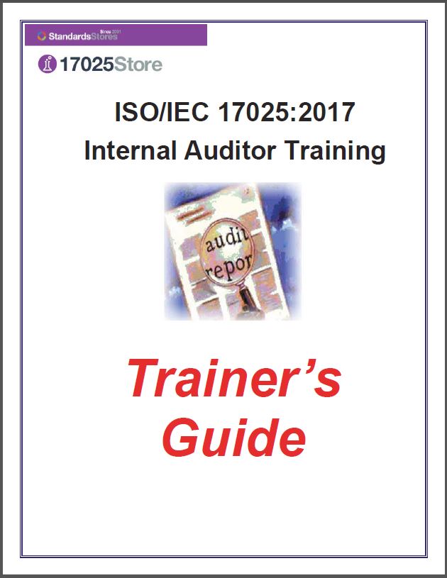 ISO 17025:2017 Internal Auditor Training Materials