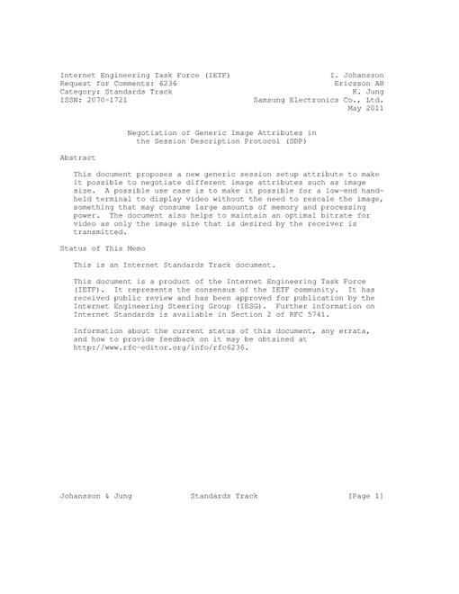 IETF RFC 6236