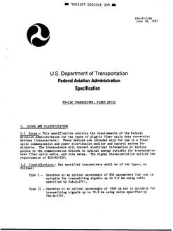 FAA FAA-E-2788