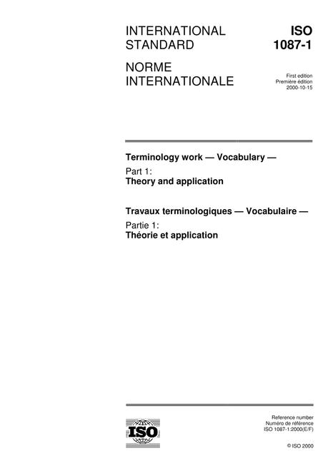 ISO 1087-1:2000