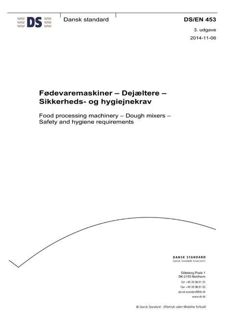 DANSK DS/EN 453