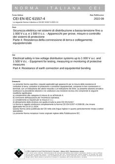 CEI EN IEC 61557-4