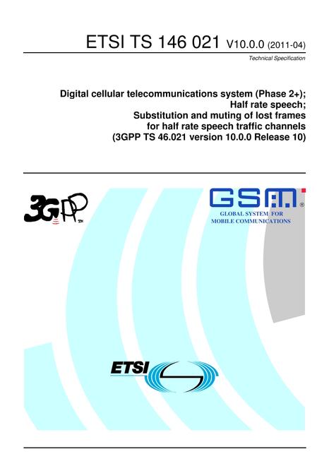 ETSI TS 146 021