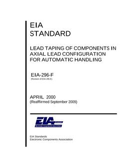 ECIA EIA-296-F