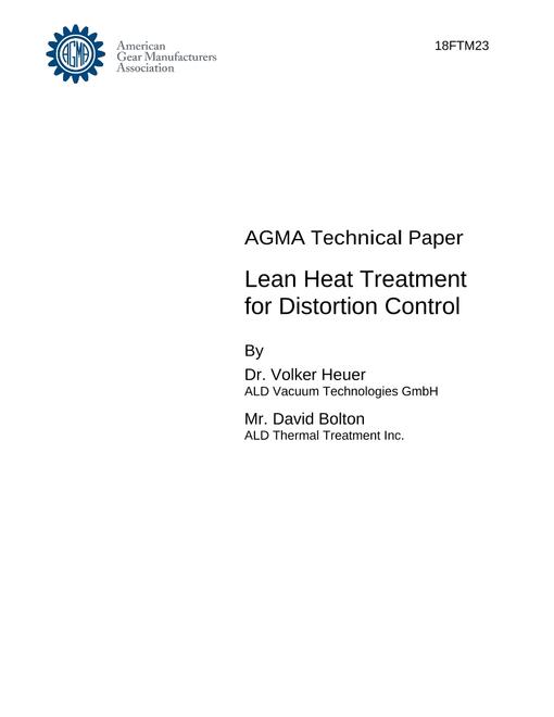 AGMA 18FTM23