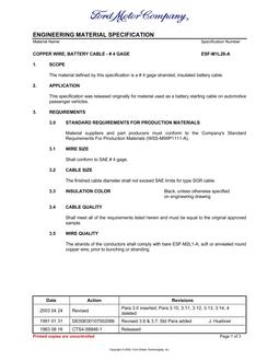 FORD ESF-M1L28-A
