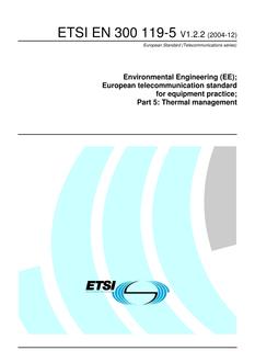 ETSI EN 300 119-5