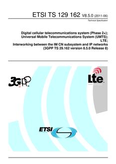 ETSI TS 129 162