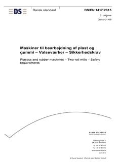 DANSK DS/EN 1417