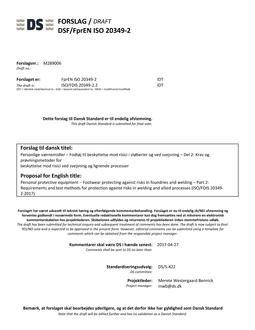 DANSK DSF/FPREN ISO 20349-2