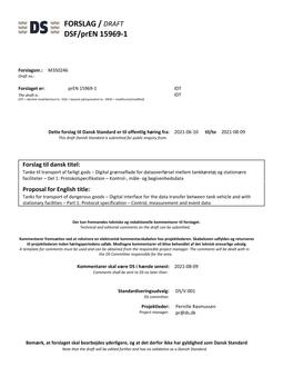 DANSK DSF/PREN 15969-1