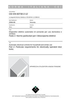 CEI EN 60730-2-12