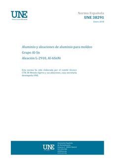AENOR UNE 38291