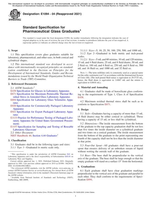 ASTM E1094-04(2021)