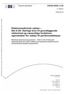 DANSK DS/EN 60601-2-39