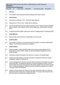 NR NR/L3/SIG/10064/GI/P011 ISSUE 3