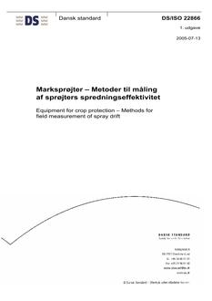DANSK DS/ISO 22866