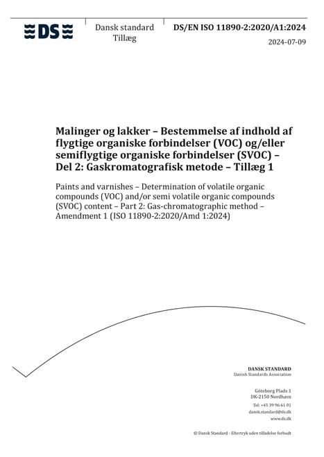 DANSK DS/EN ISO 11890-2