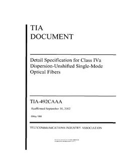 TIA TIA-492CAAA