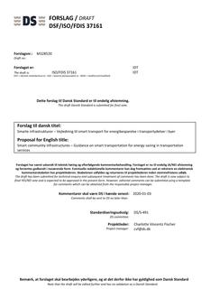 DANSK DSF/ISO/FDIS 37161