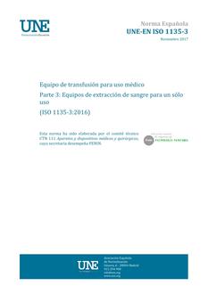 AENOR UNE-EN ISO 1135-3