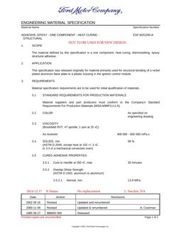 FORD ESF-M2G295-A