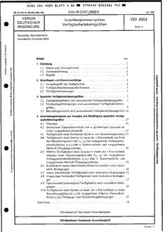 VDI VDI 4004 BLATT 4