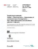 CAN/CGSB 4.2 NO. 72.1-M91/ISO 6741-1:1989 (R2012)