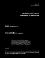 ASA S3.6-1996