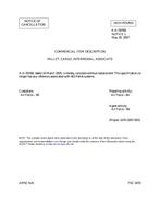 CID A-A-59768 Notice 1 - Cancellation