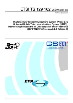 ETSI TS 129 162