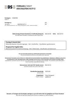 DANSK DSF/ISO/FDIS 9177-2