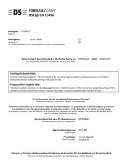 DANSK DSF/PREN 13496