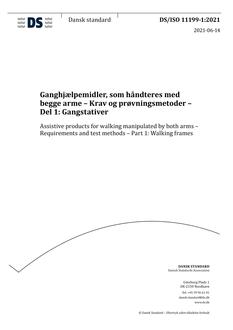 DANSK DS/ISO 11199-1