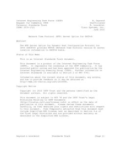 IETF RFC 5908