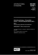 ISO/IEC 10166-1/AMD1:1995