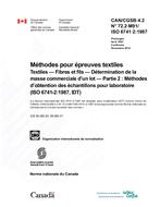 CAN/CGSB 4.2 NO. 72.2-M91/ISO 6741-2:1987 (R2012)