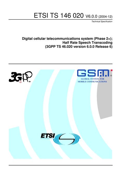 ETSI TS 146 020